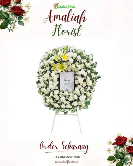 Krans Bunga Duka Paninggilan